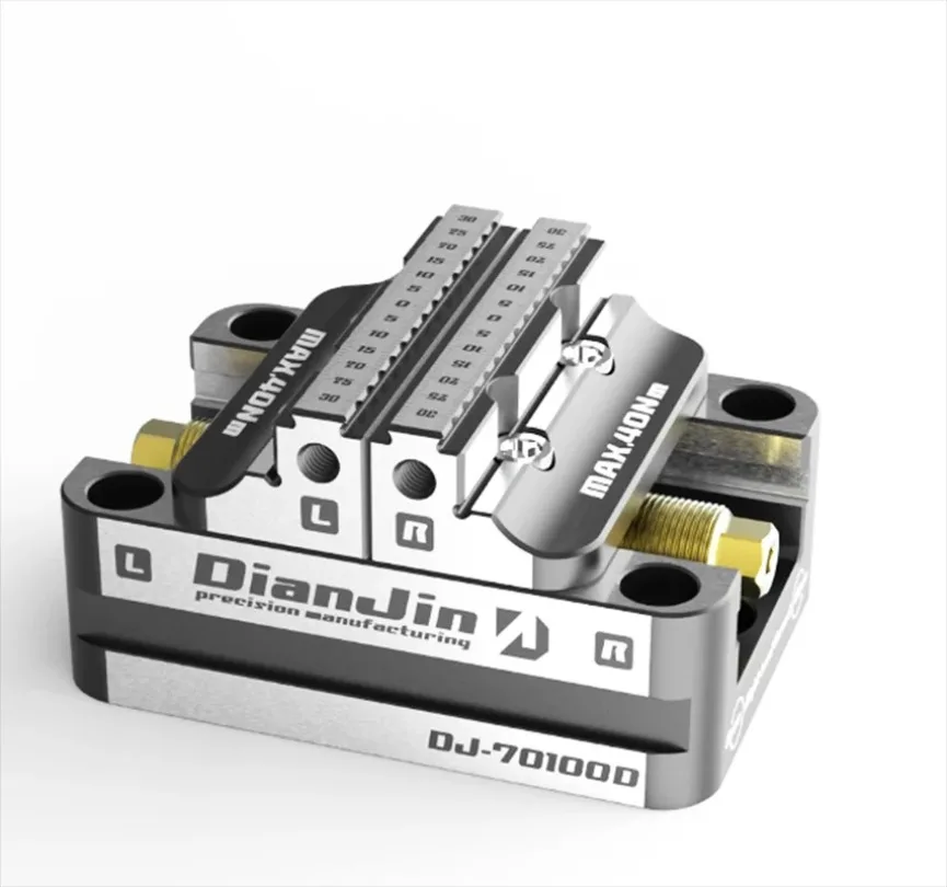 Four-Five-Axis Self-Centing Vise Fixture DJ-70100D Compatible with 5-Axis Zero-Point Self-Centering Vise