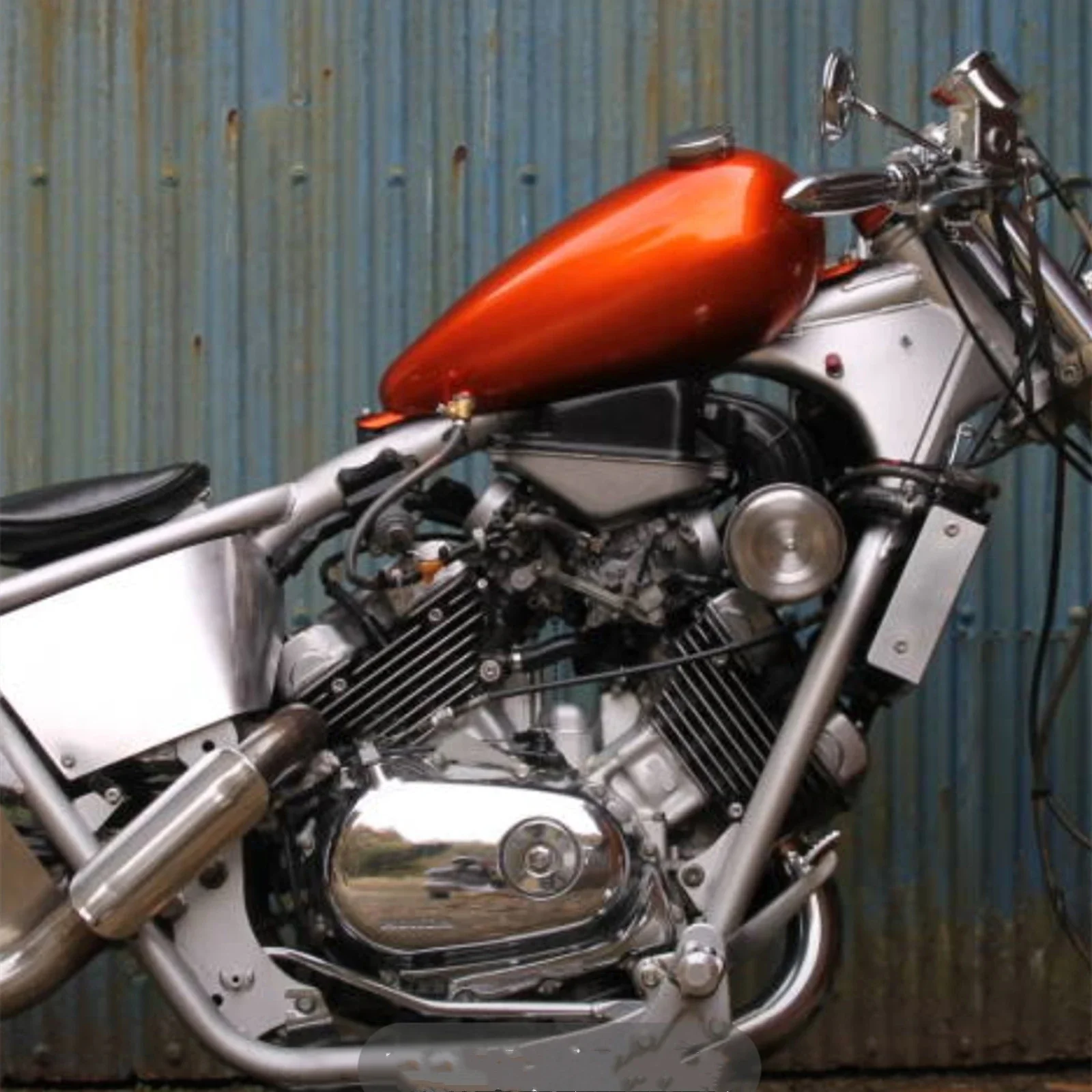 

Pop 8L бензиновый топливный бак для HONDA V-TWIN MAGNA VT250C с крышкой, модифицированная мотоциклетная масляная банка