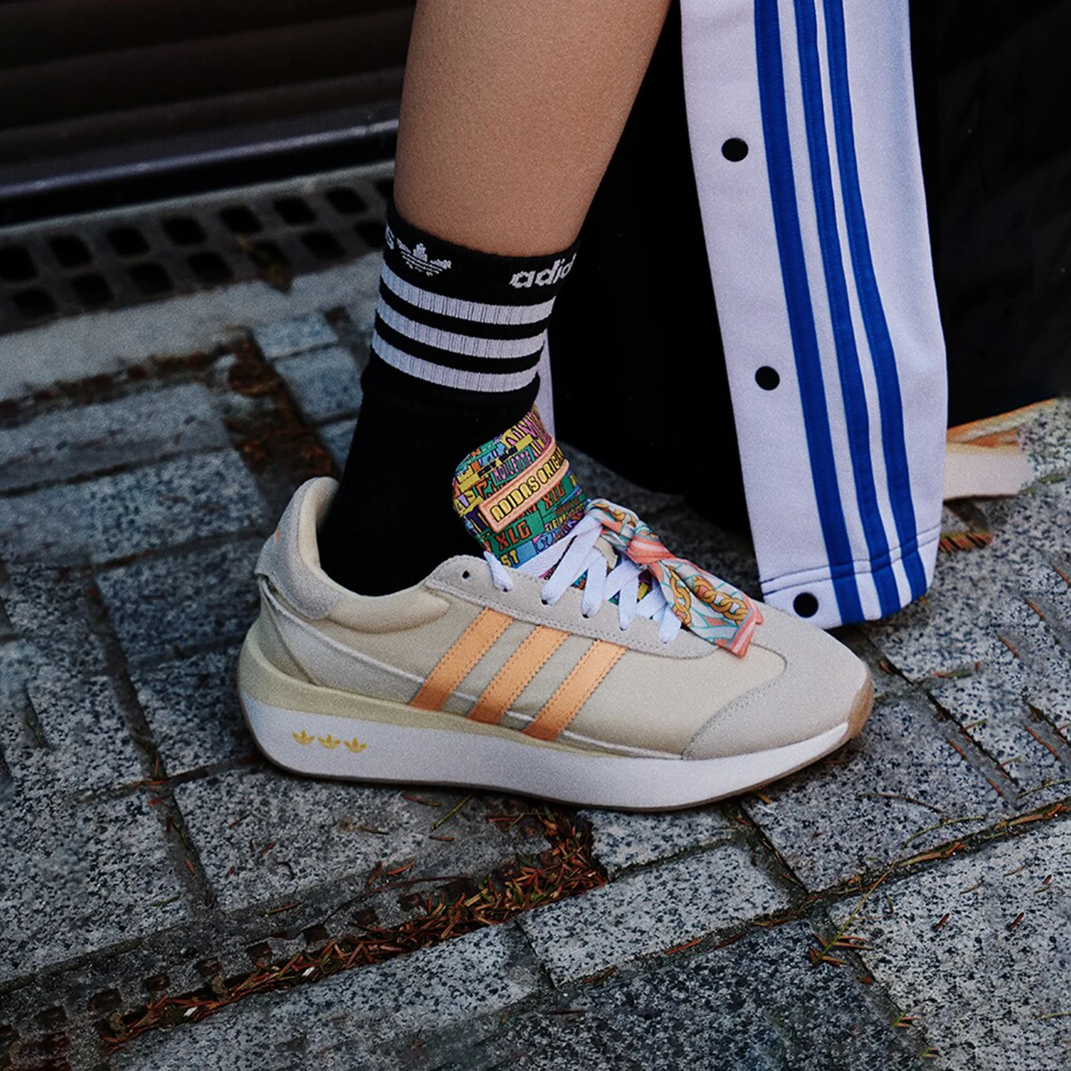 

Adidas genuine clover women's new classic retro sports shoes IF4235