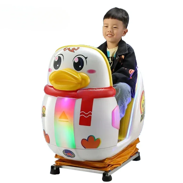 Coin Operated Games  Little Yellow Duck Kiddie Ride Rides For Shopping Mall