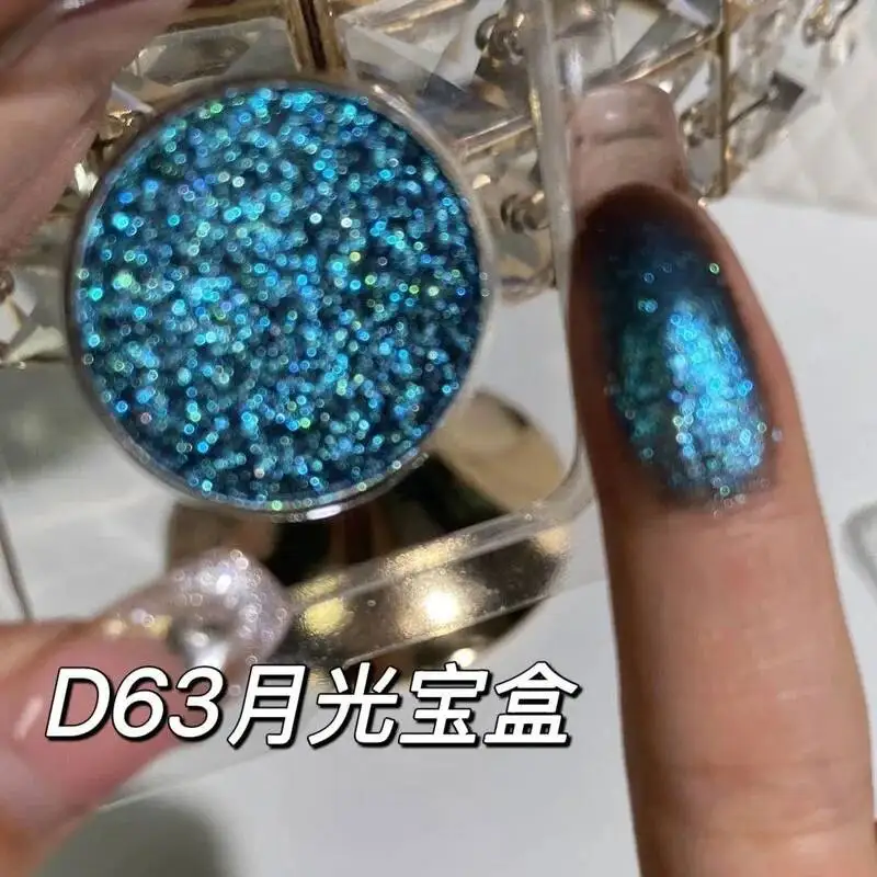 WOSUPRE Monochrome Blue Eyeshadow Palette Sparkling Pearl Chameleon Sequin Polarized Shades Green Purple Gold Matte Finish Makeu