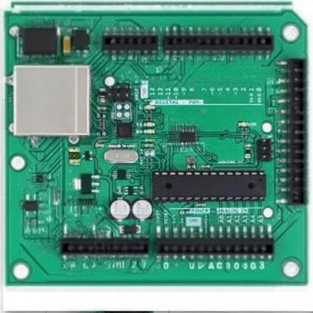 Placa de desarrollo Arduino UNO R3, microcontrolador arduino original idioma C aplicable al kit de placa principal de aprendizaje de programación