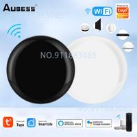 Aubess Tuya WiFi IR Remote Controller For Air Conditioner TV DVD AUD AC Universal Smart Infrared Remote Control For Alexa Google