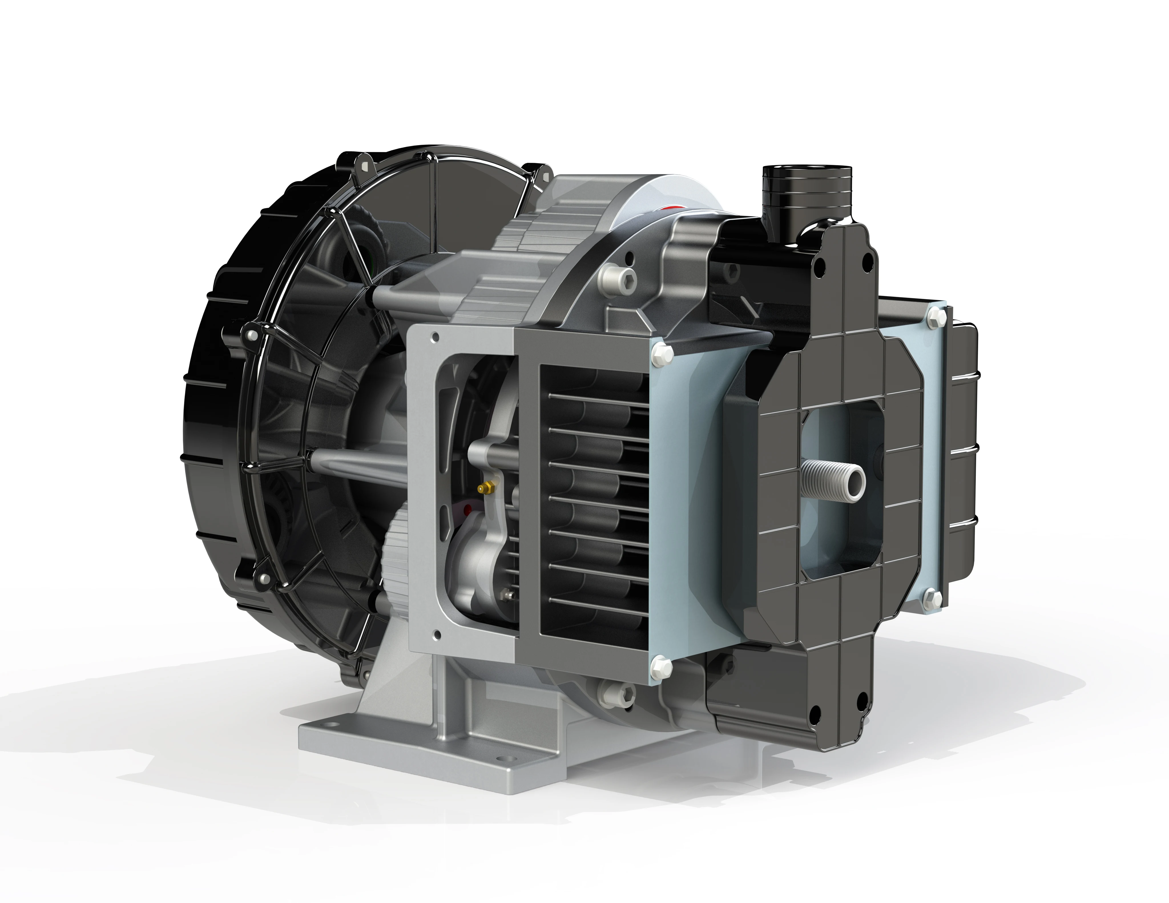 G08T 7.5 KW 10 8 Bar 10 Bar New Design Oil Free Scroll Air Compressor Belt Drive Industrial Scroll Compressor Air End