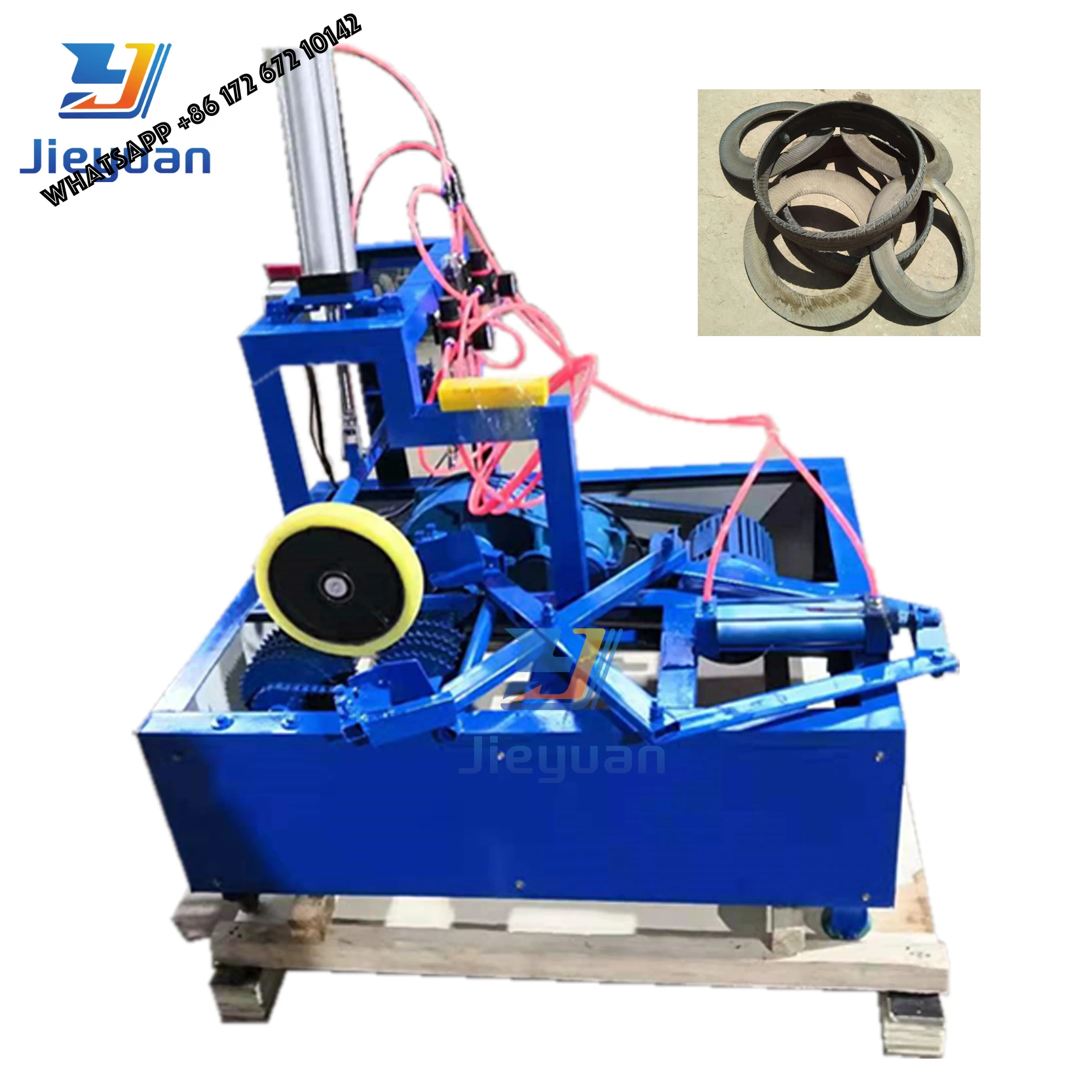 Tyre Cutting Machine Bead Cutter Recycling Tire Truck Tyre Sidewall Cutting Recycling Machine