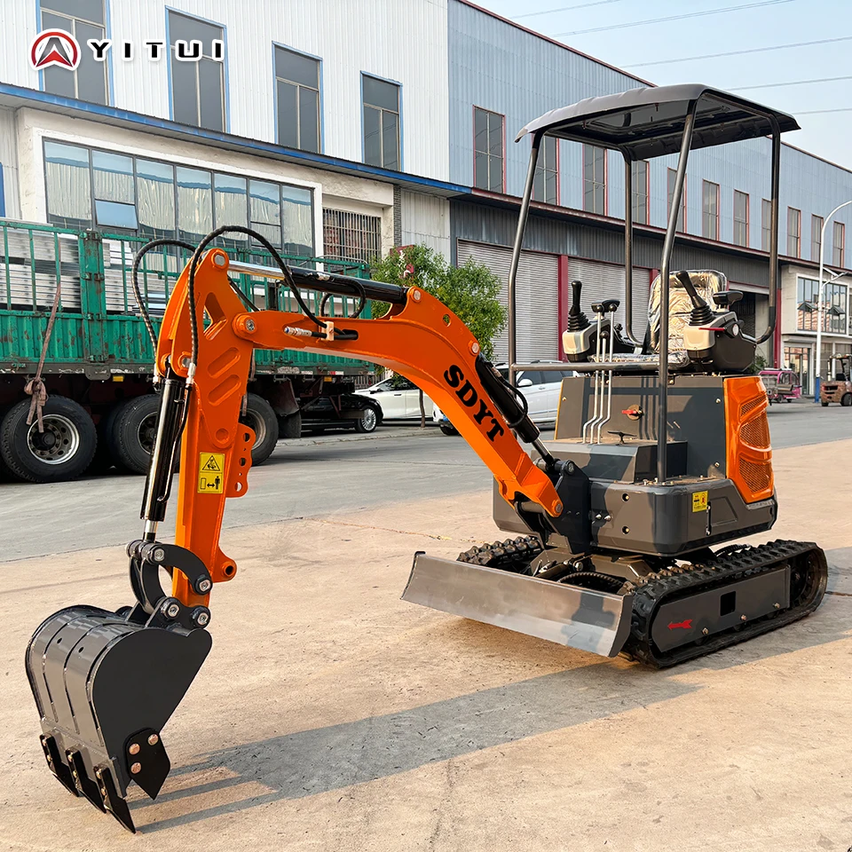 Customized 2.0t Mini Excavator With Powerful Engine High Working Efficiency Low Noise CE Approved Mini Digger