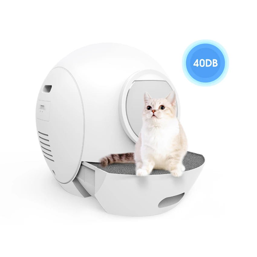 Wholesale product Pet Supplies Cat Toilet Litter Box front side Entry Cat Sand Box Cat Kitten Toilet