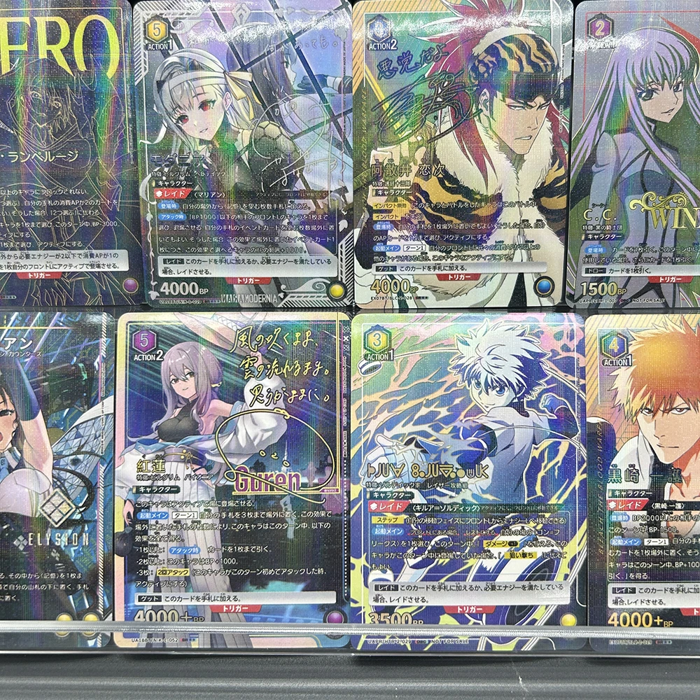 1 قطعة/8 قطعة أنيمي فايس شوارز لتقوم بها بنفسك Acg قسط الشاش فلاش جمع بطاقة هوشيماتي Suisei يوكي Asuna أنيتا هايلي عيد الميلاد #4