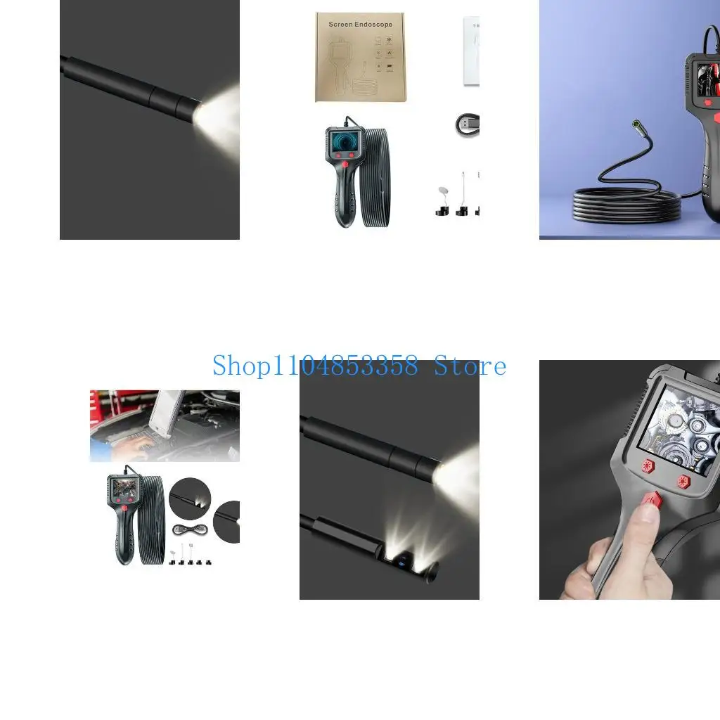 

652F модернизированная камера проверки цифровой борископ водонепроницаемый канализационный эндоскоп камера эндоскопа камера