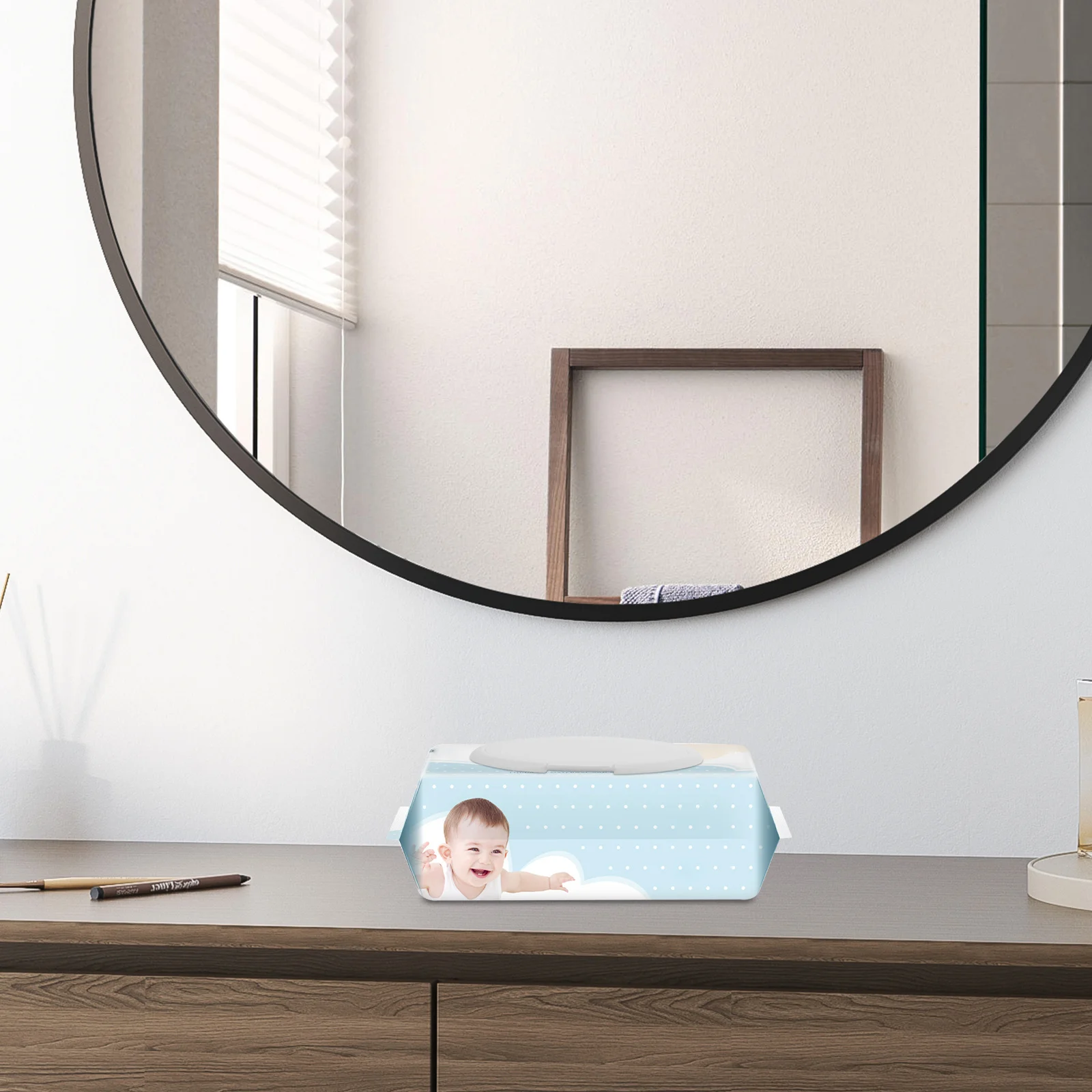 50pcs Wet Wipe Box Cover: Refillable Flip Lid Replacement For Baby Wipe Dispenser Moisture-Seal Design Portable Travel Use