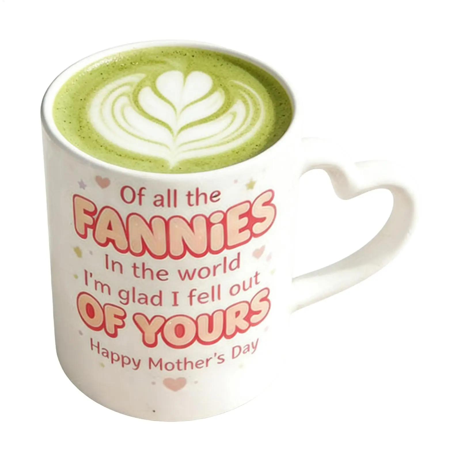 Taza de Café de Cerámica con Asa en Forma de Corazón y Mensaje, Taza de Café de Cerámica de Hija o Hijo para el Hogar, Cocina, Hotel, Apartamento, Fiesta