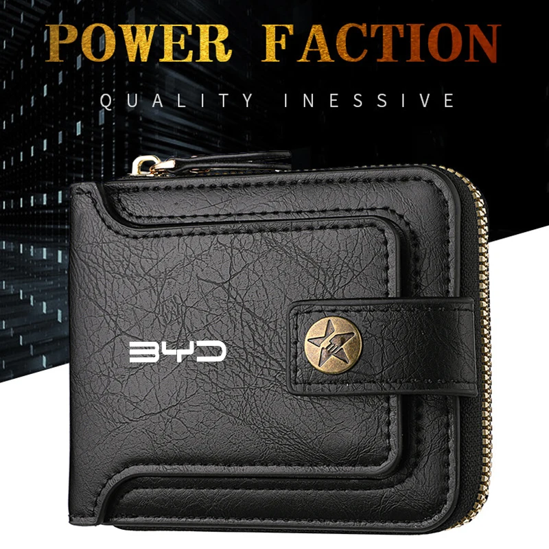 Leather Car Men Wal… - image