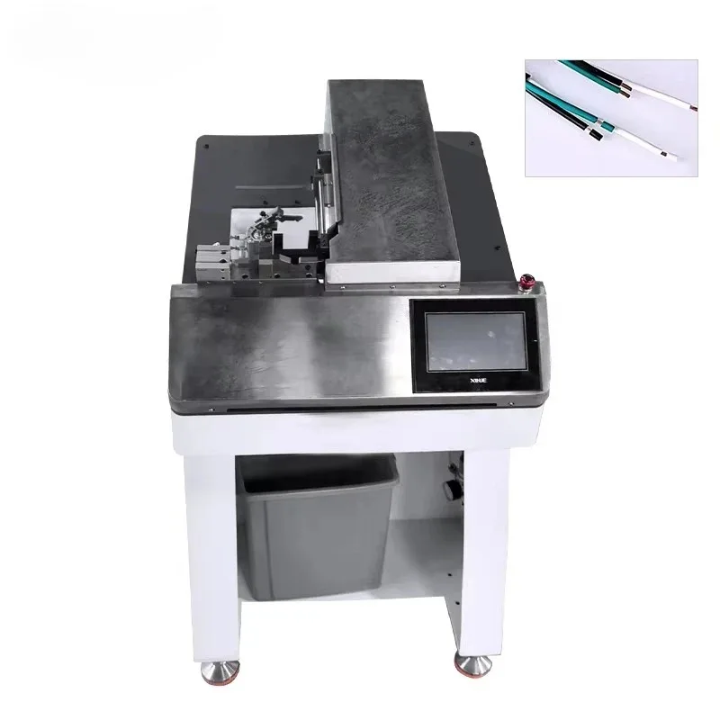 New EW -0610 Multi-core Sheathed Cable Inner Core Long Short Wire Cut Stripping Machine 0.5-3.0sqmm Wire Core Area