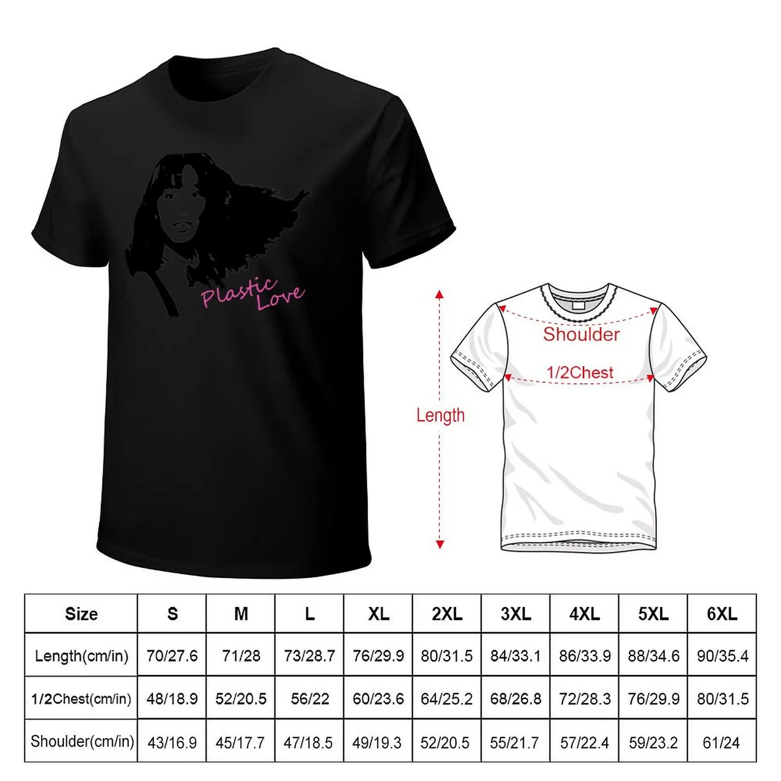 Plastic Love - Mariya Takeuchi T-Shirt t shirt man designer T-Shirt