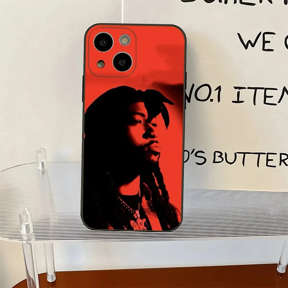 Partynextdoor Rapper Phone Case For iPhone 16,15,14,13,12,Pro,Max,11,7,8,Plus,XR,XS Max Shockproof Silicone Soft Shell