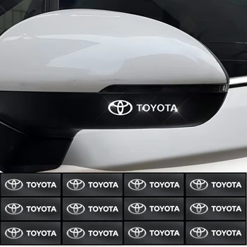 トヨタロゴ車のウィンドウワイパーエンブレムメタルシルバーステッカークリエイティブ車体ドア 3D 装飾デカール自動車アクセサリー