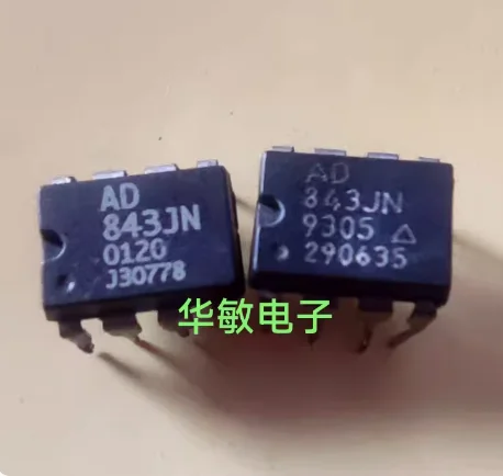 

Used 5pcs AD843JN DIP-8 Original disassembly