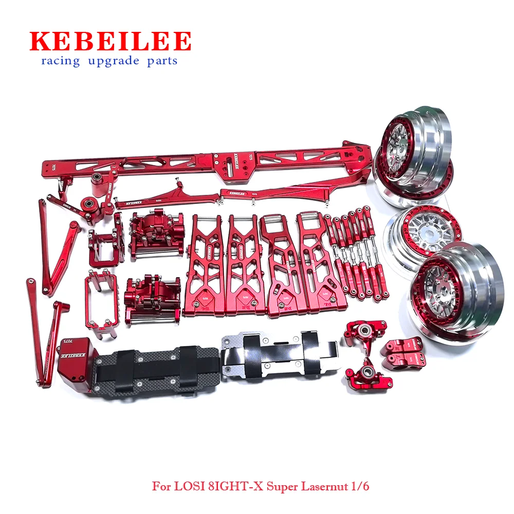 KEBEILEE CNC Upgrade Components For Losi 8IGHT-X Super Lasernut 1/6