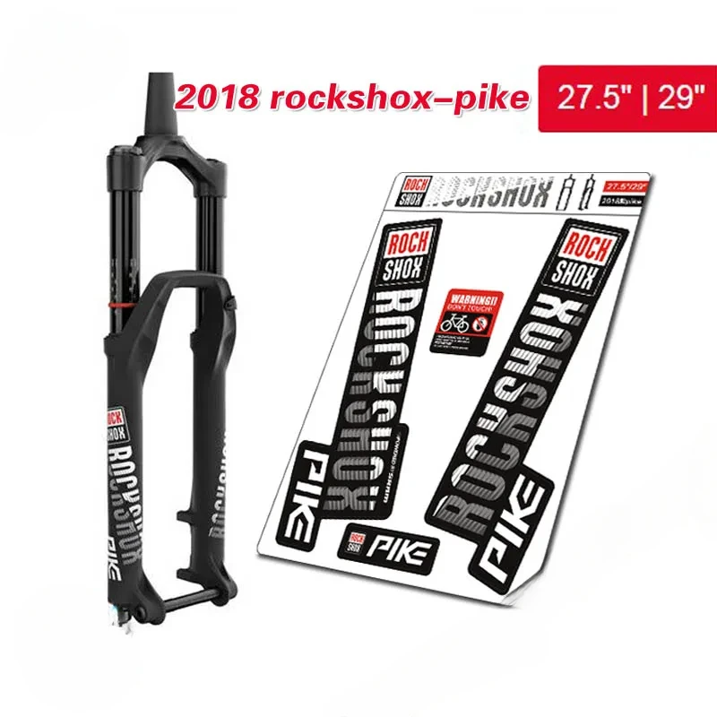 2018 rockshox  PIKE decals mountain bike front fork stickers MTB bicycle front fork decals PIKE stickers