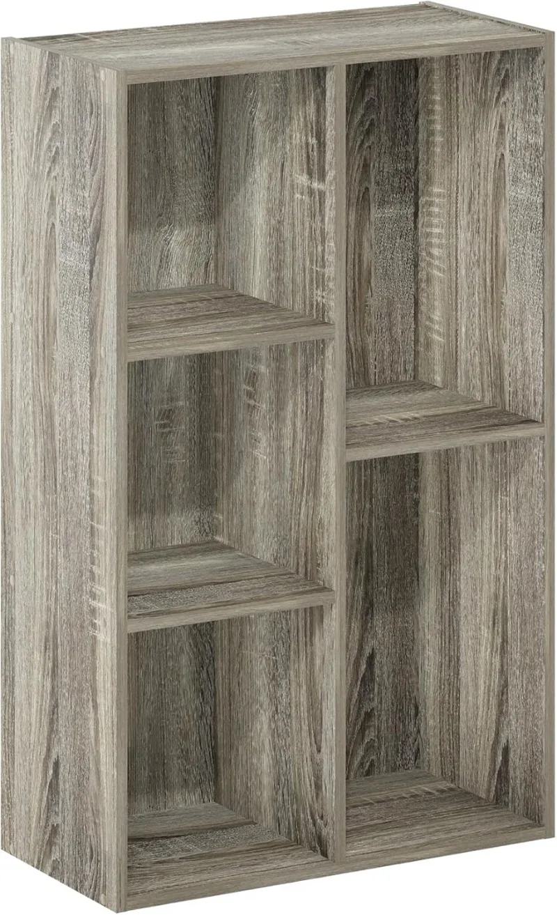 

Luder 5-Cube Reversible Open Shelf, French Oak