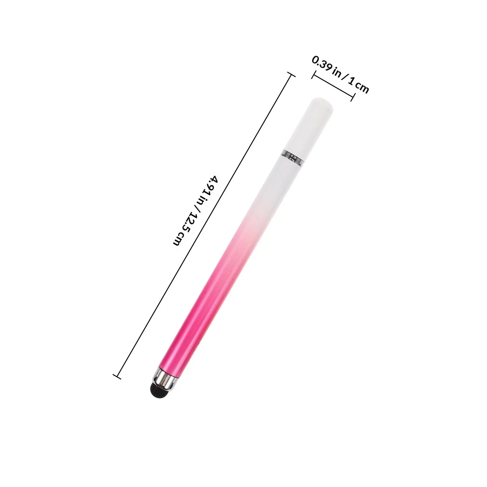 10Pcs Tablet Stylus Pen Universal Capacitive Screen Touch Pen Aluminum Body Long-Lasting Durability for Study Work Art Design
