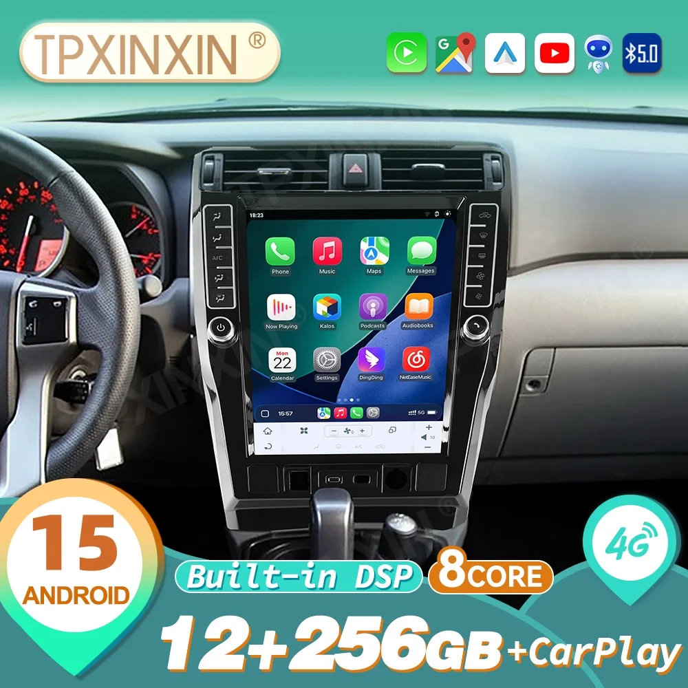

16.2" 7870 For Toyota 4Runner 2009~2023 Android Carplay Car Radio Automotive Multimedia Stereo Player GPS Navigation Head Unit