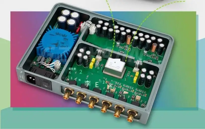 LHY OCK-2 10Mhz SC cut OCXO ultra low phase noise constant temperature clock ultra femtosecond crystal oscillator LT3042+PNP