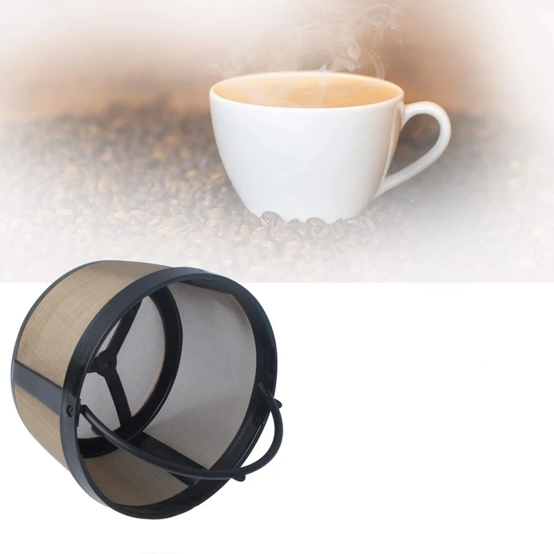 Reusable Mesh Ground Coffee Filter Basket For K-Duo Essentials And For K-Duo Brewers Machine Coffee Cup Pod For K Cup