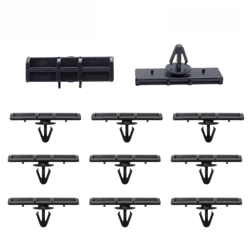 Hebilla de fijación de arnés de cableado automotriz, Panel basculante y Clip de moldura de efectos de tierra para Ford Explorer Expedition, 5 uds.