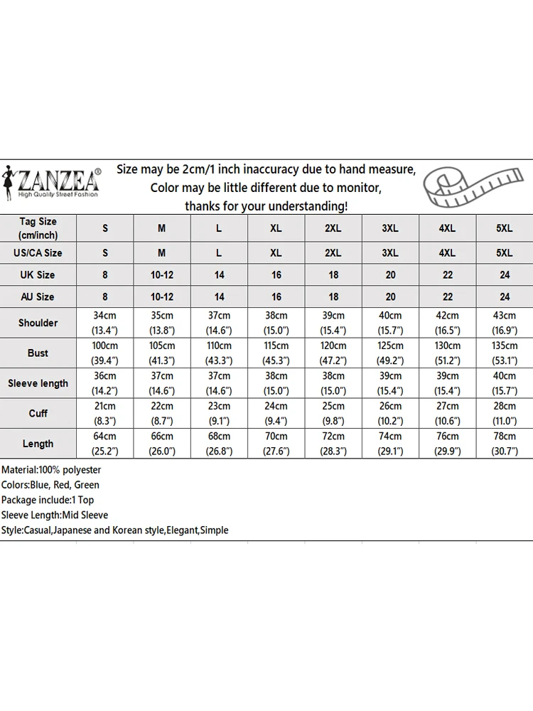 2025ZANZEA Vintage Shirts Herfst Zomer Blouse Vrouwen Half Mouw Bloemen Tops Elegante Stand Hals Werk Shirt Knoppen Blusas Femme