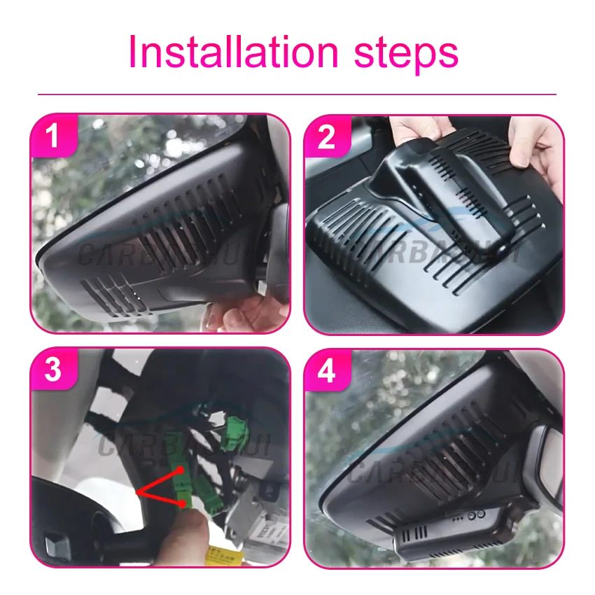 Car DVR For Volvo XC60 2012 To 2025 Plug and play Dash Cam 4K,Wifi Camera Video Recorder Dashcam Accessories For Volvo XC60