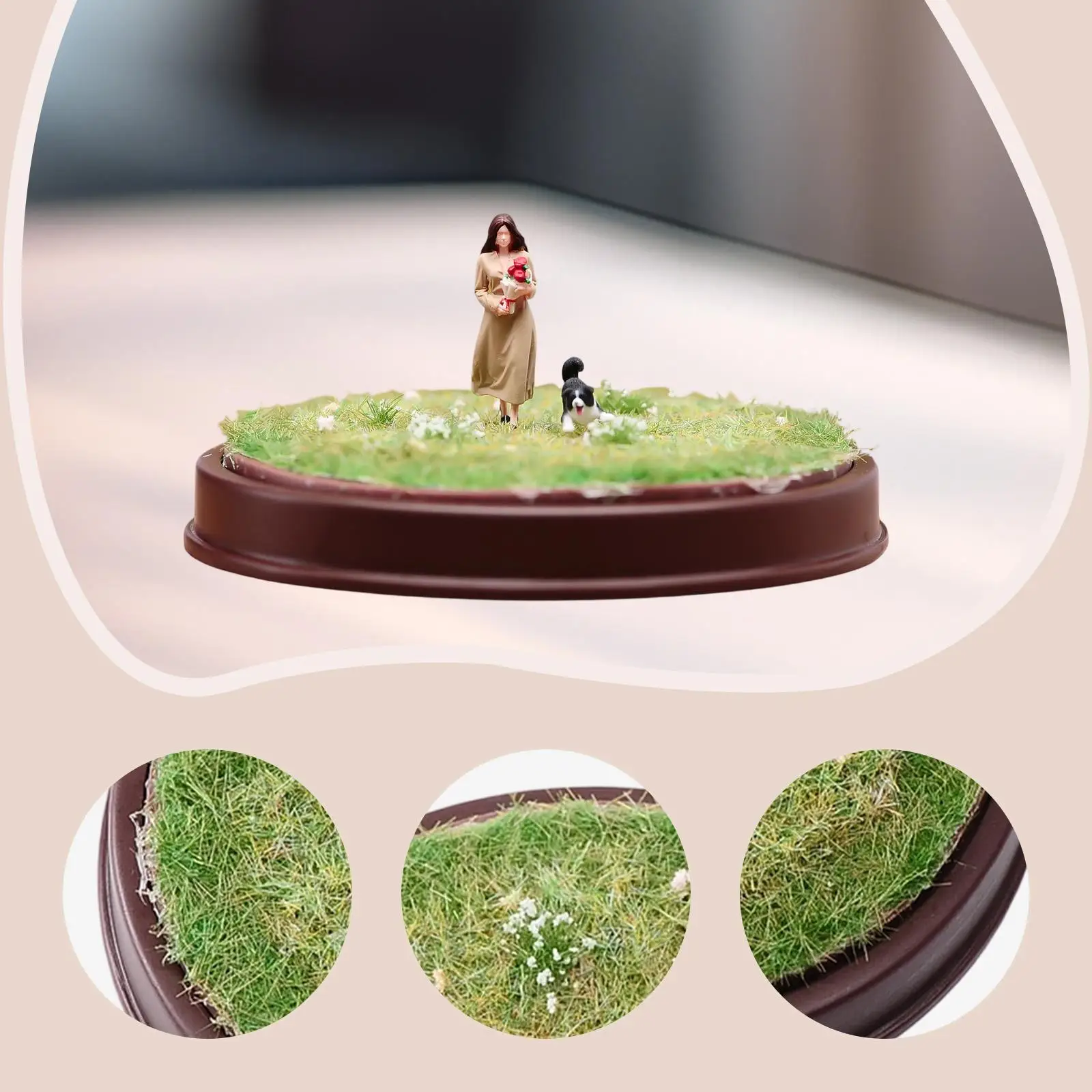 Realistic 1 64 Model Figure Display Base Miniature Scene Platform Parking Lot for Miniature Cars