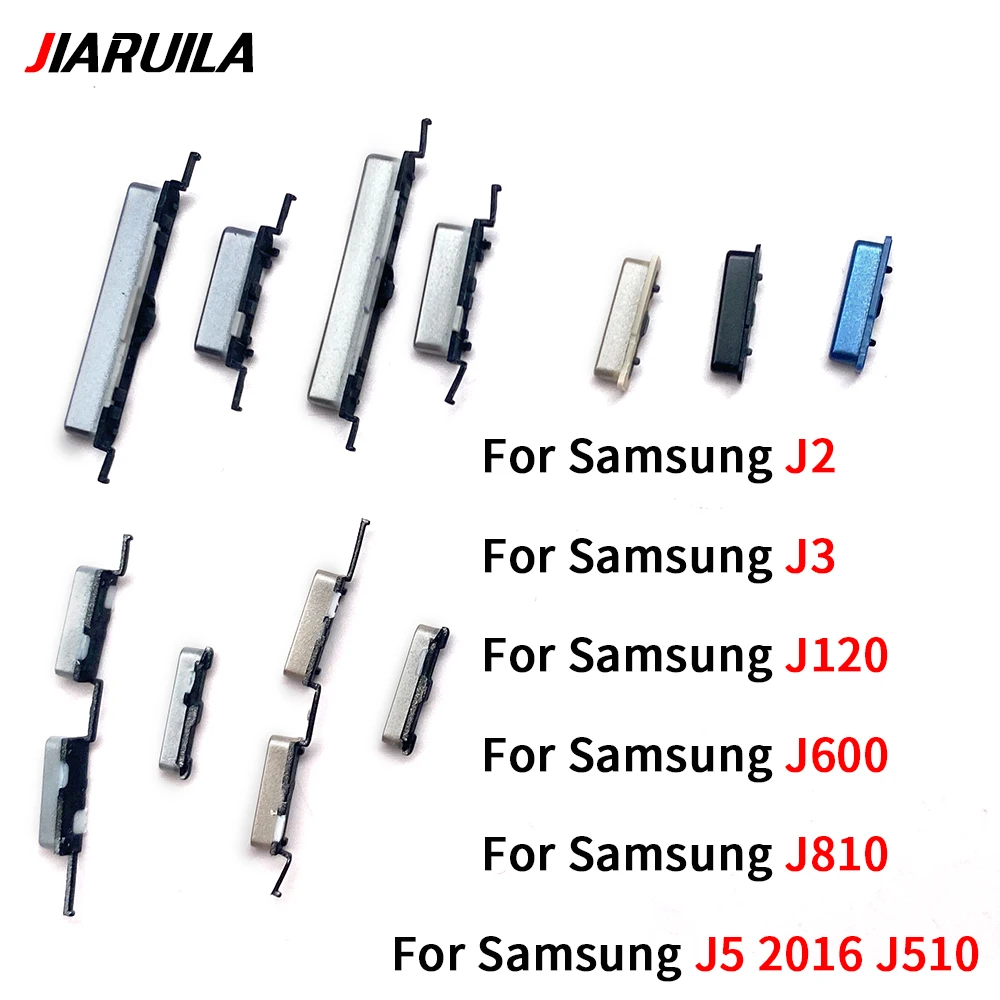 Good quality Power Volume Button For Samsung J5 2016 J510 J2 J3 J600 J810 Power ON OFF Volume Up Down Side Button Key