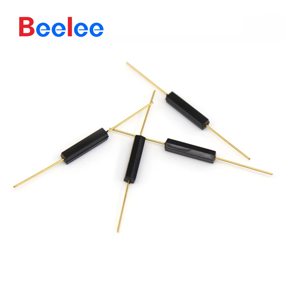 50PCS Beelee 2.8X9mm Micro Reed Switch 24V Tht/smd Plastic Housed Reed Switch Normally Open/closed/changeover Reed Switches