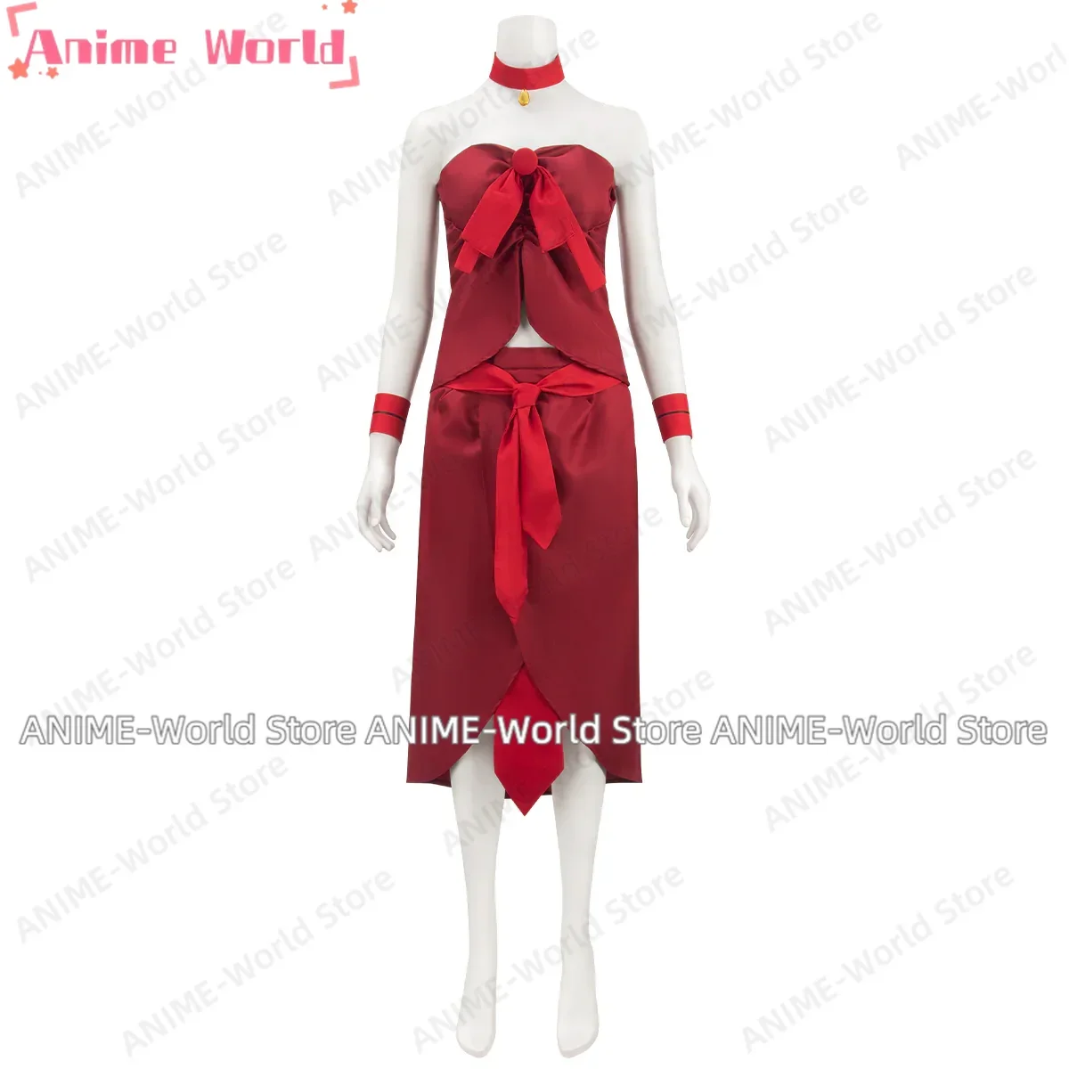 

《Custom Size》The Last Airbender Ty Lee Cosplay Costume Halloween Party Suit