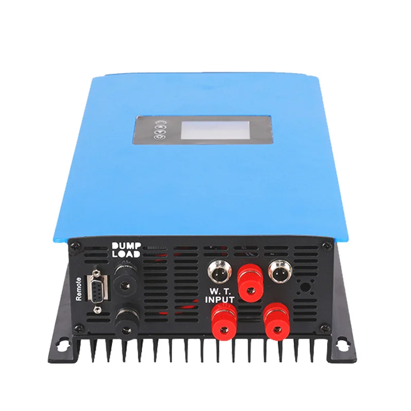 2000W MPPT Pure Sine Wave Output Vertical Wind Generator 1000w 24v 48v 96v 120v 220v on Grid Wind Turbine Inverter for Home Use