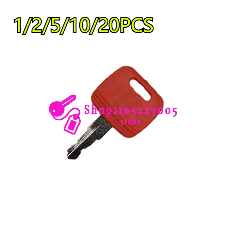 Excavator All Graders Dozers Skid for 1/2/5/10/20PCS Key AT195302 AR51481 Ignition Key
