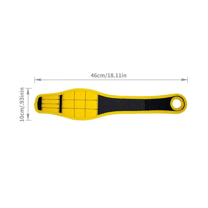 Magnetische Polsband Met Sterke Magneten Houdt Nagels Polsband Gereedschap Houder Drill Bit Kerstcadeau Voor Vader Vriend Echtgenoot