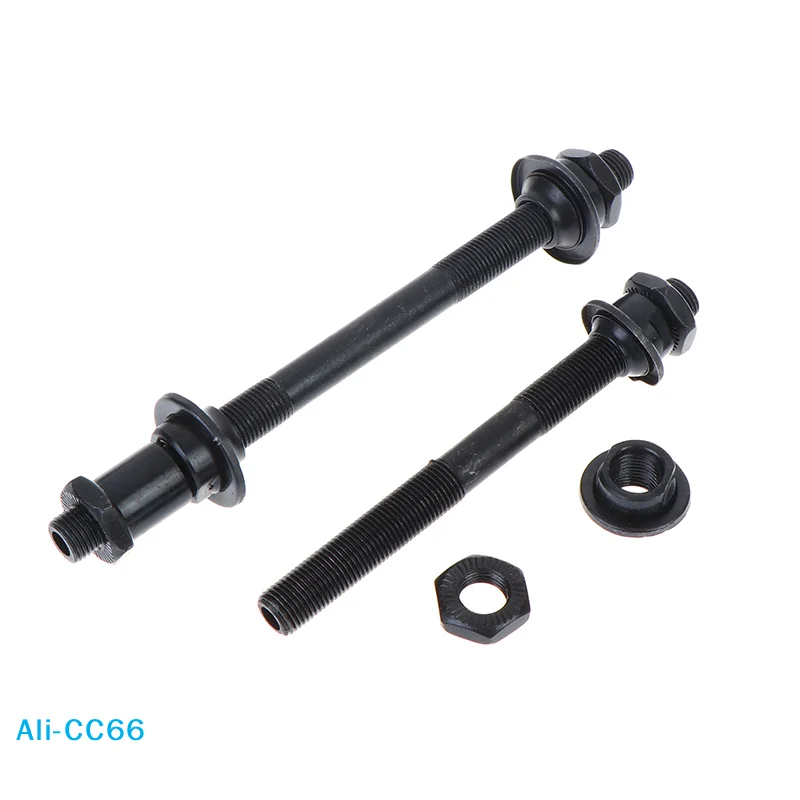 【C】1/2 Stück Fahrradnabenachse Mountainbike Hohlachsen-Schnellspanner Stahlnabenachse Fahrradmodifikationszubehör