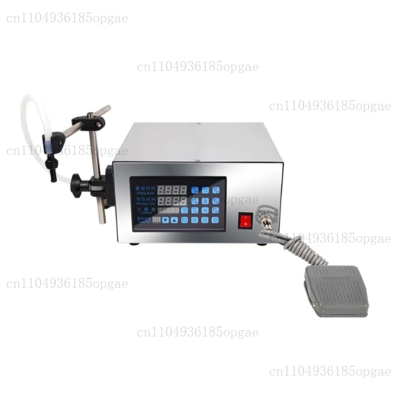 GFK-280 filling machine, semi-automatic small liquid filling machine Baijiu mineral water milk quantitative filling machine