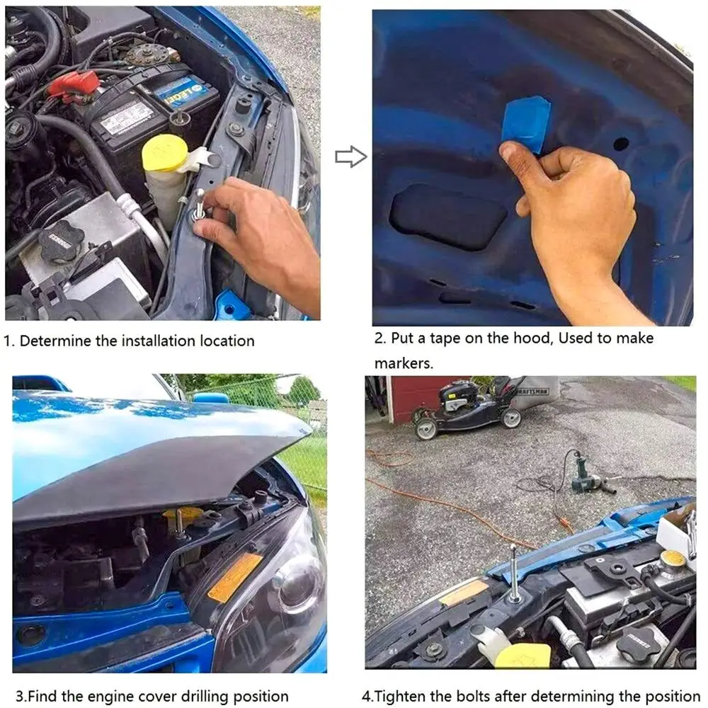 

1 шт., универсальная быстросъемная кнопка, алюминиевая защелка, зажим для переднего бампера, штифт капота, автомобильный аксессуар, комплект кузова, замок капота двигателя