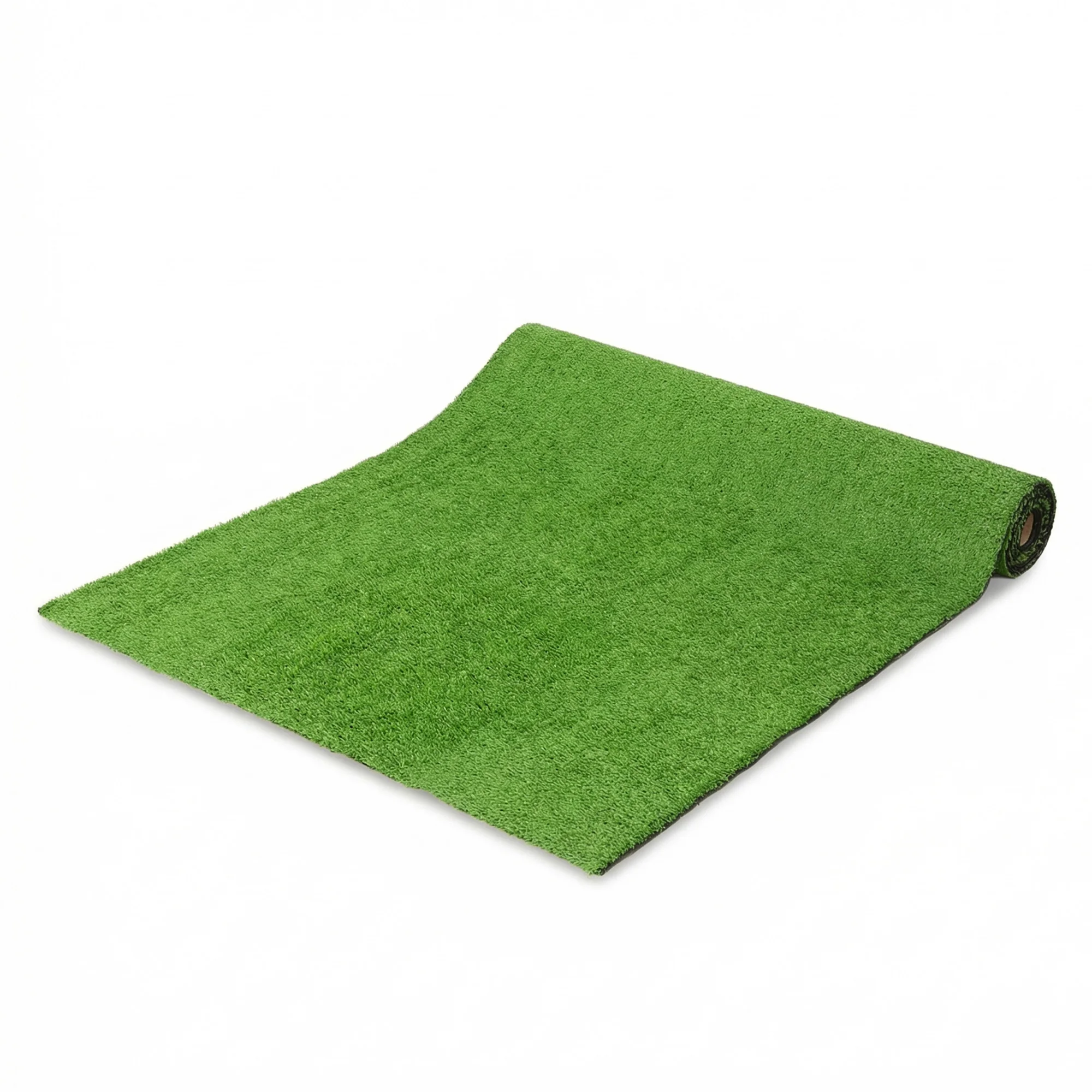 Outsunny Césped Artificial 1m x 4m Altura de Hierba 10 mm Auto-Drenaje Verde