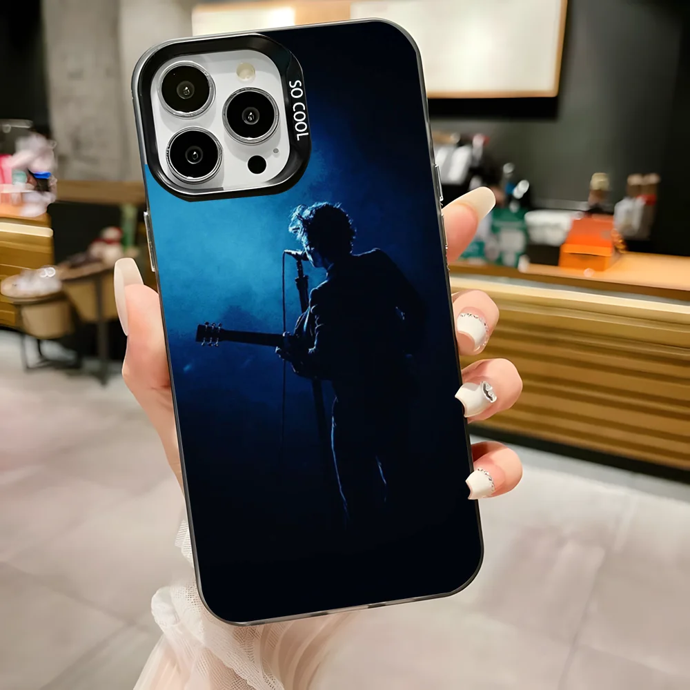 حافظة هاتف G-Gervonta Peso P-Pluma لهاتف iPhone 16,15,14,13,12,11,Pro,Max,Plus,Mini,XS,SE مضادة للسقوط باللون الأسود غير اللامع