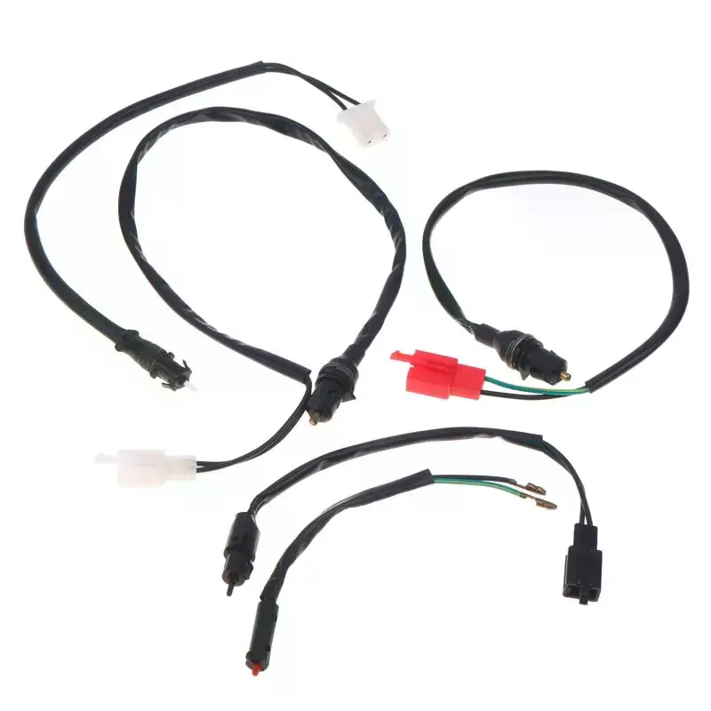 Universal Motorcycle Drum Type Single Disc Front Brake Line Weather‑resistant Insulated Brake Light Switch For Motorbike Tools