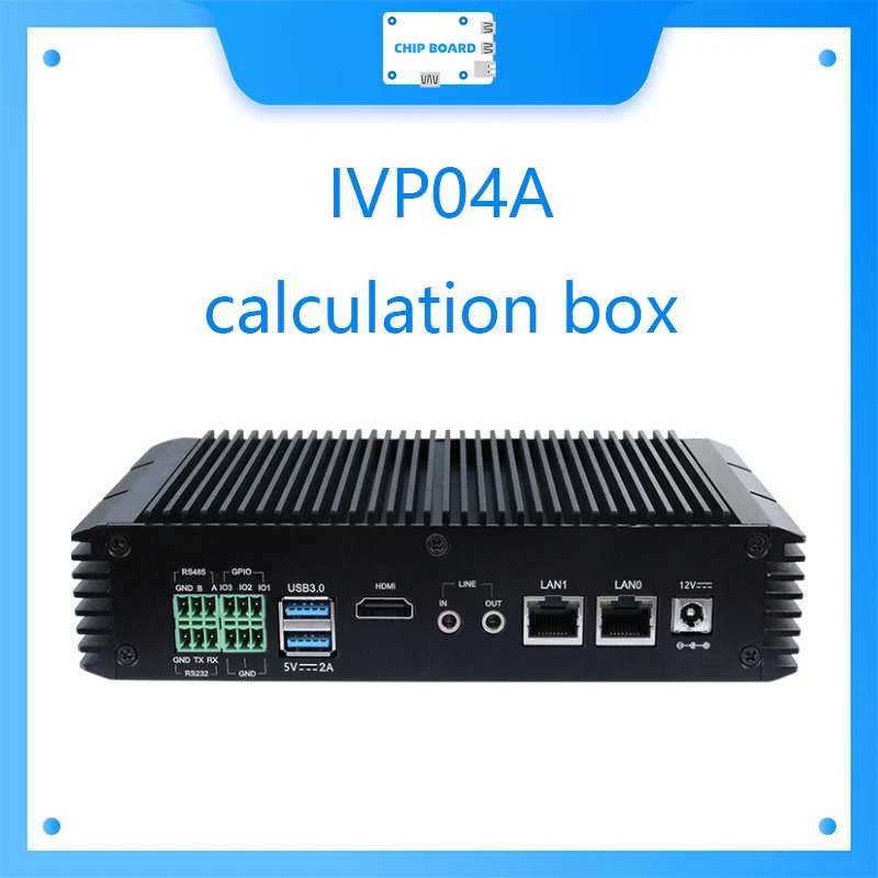 

IVP04A based on AI core AX630A AI edge calculation box 28.8 tops super power