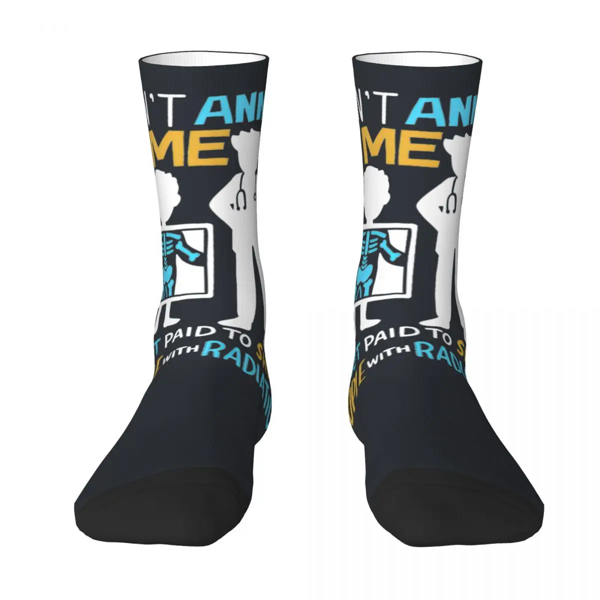 Dont Annoy Me Radiology Radiologist Socks Autumn Stockings Funny Unisex Men Breathable Socks Pattern Running Anti Skid Socks