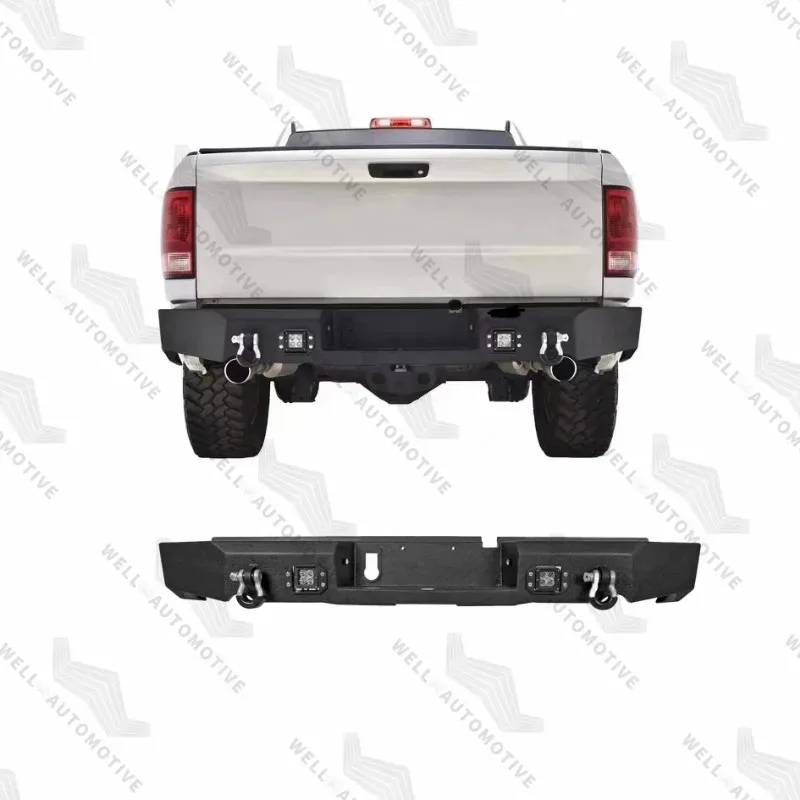 

Factory wholesale auto rear bumper abs plastic black rear bumper for ram 1500 2016