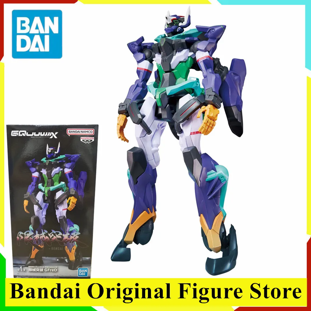 

Original BANDAI Kidou Senshi Gundam GQuuuuuuX gMS-κ GFreD Genkai Toppa Action Figure Toys PVC Model Collection Anime Figurine