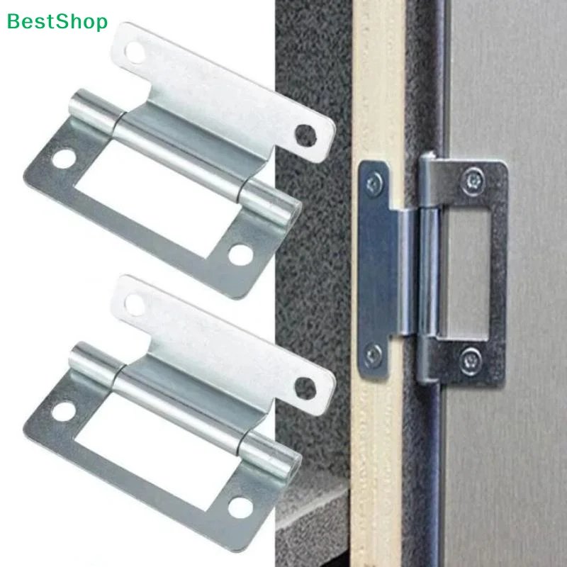 〔Q〕2pcs Folded Room Door Hinges Creative Cupboard Door Camper Van Motorhome Caravans Spring Door Hinges Furniture Accessories