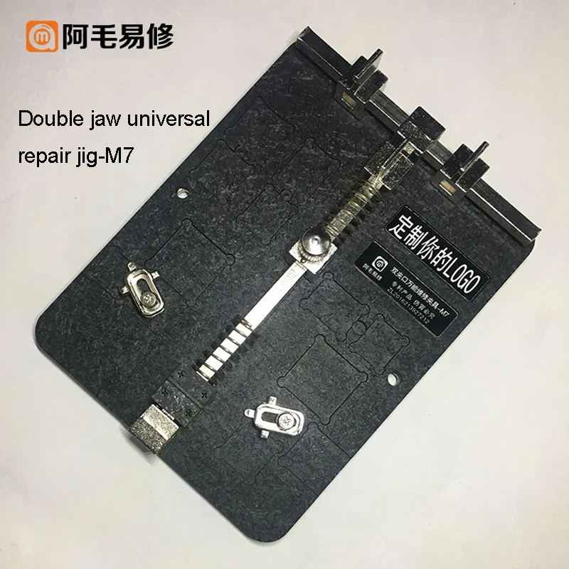 Amaoe M6 M7 M8 Dual-Kẹp Thông Minh Đa Năng Gắn Đá Tổng Hợp Thẻ Suy Diễn Keo Sửa Chữa Điện Thoại Jig Giá Đỡ